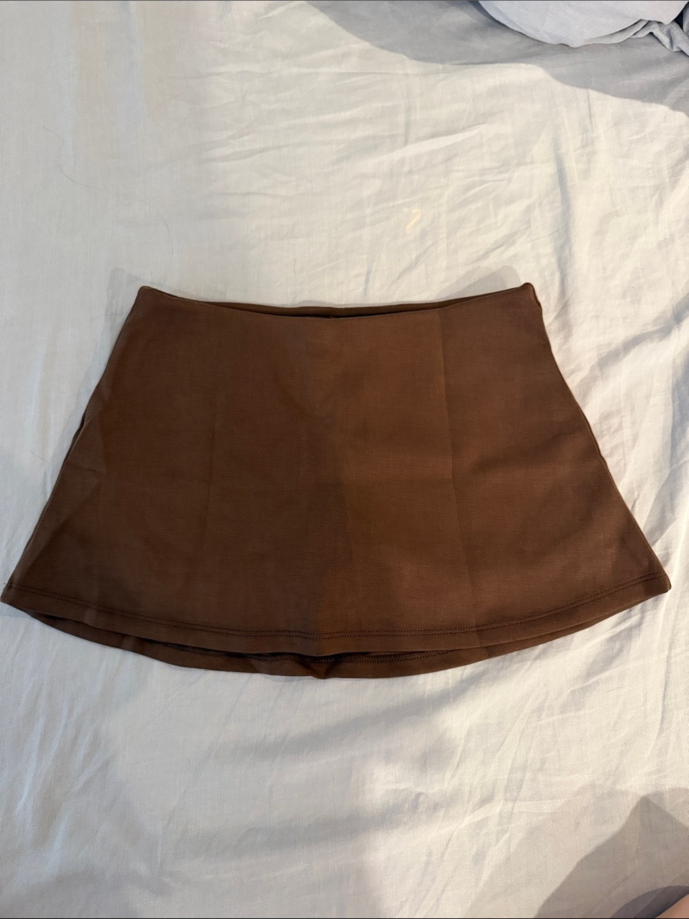 Brown A-Line Women's Skirt